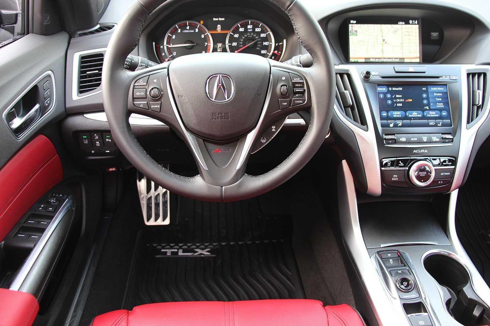 New 2020 Acura TLX V-6 with A-Spec Package and Red ...